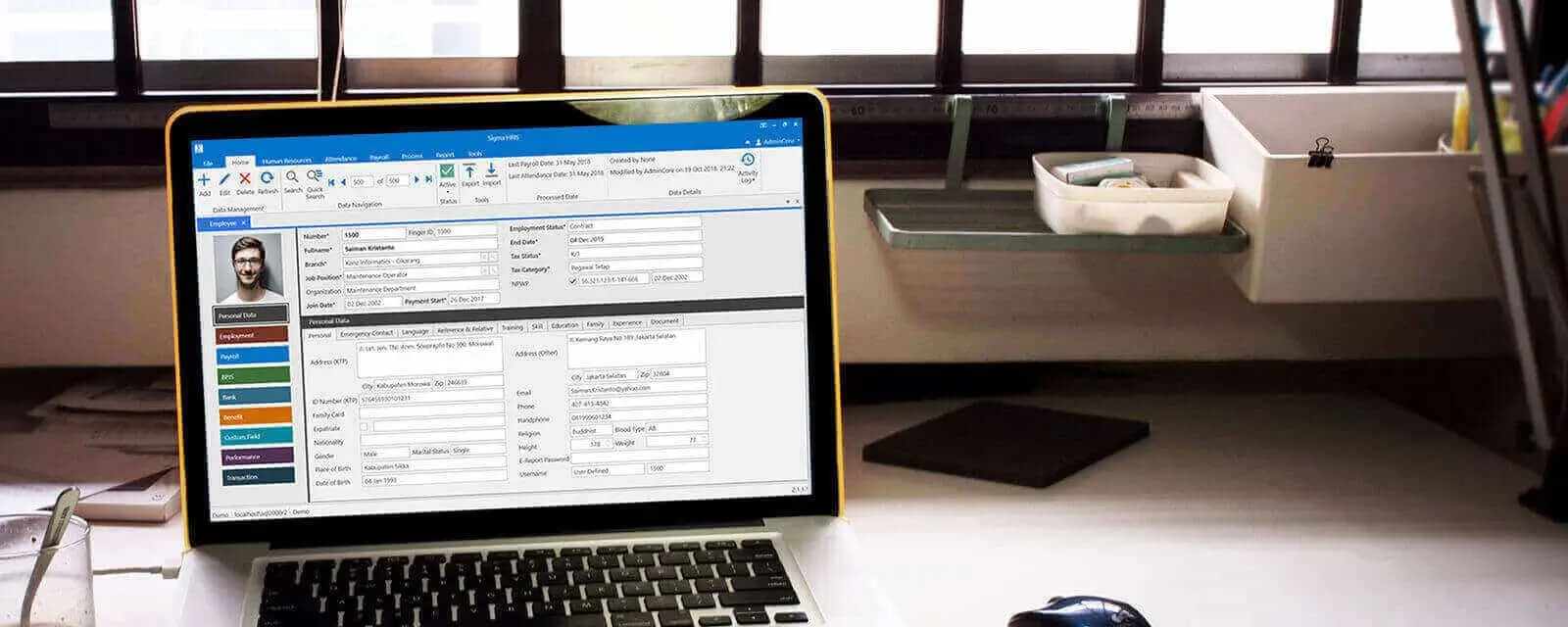 Sigma HRIS Core Module