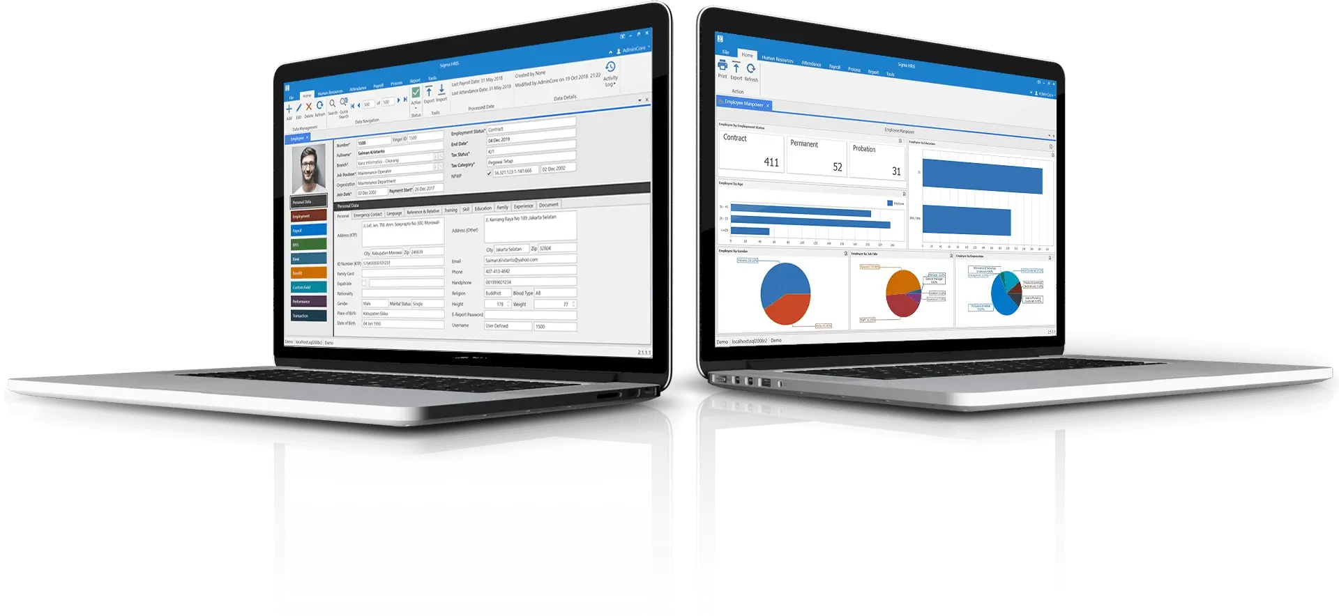 Software Payroll Indonesia Sigma HRIS Core Module